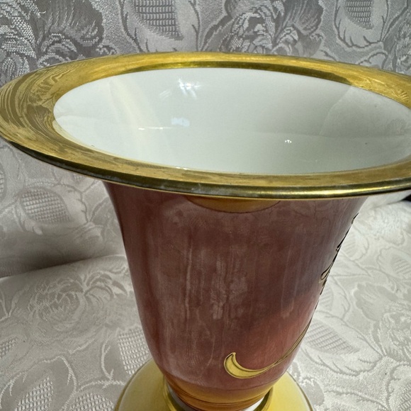 Beautiful Etched Roloff Handmalerei Vase - Picture 6 of 8